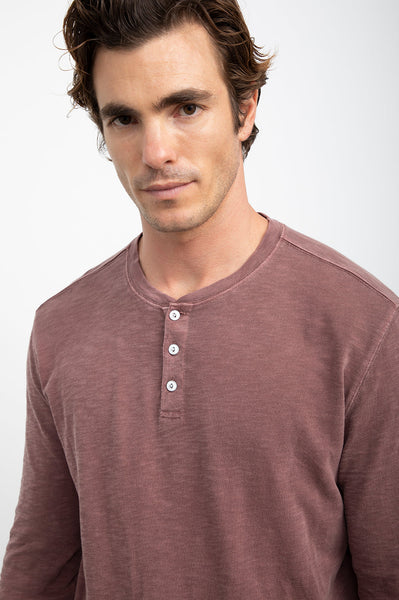 Rails Men's Skhi Henley - Brick