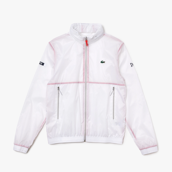 Lacoste Novak Djokovic Zip Jacket - White