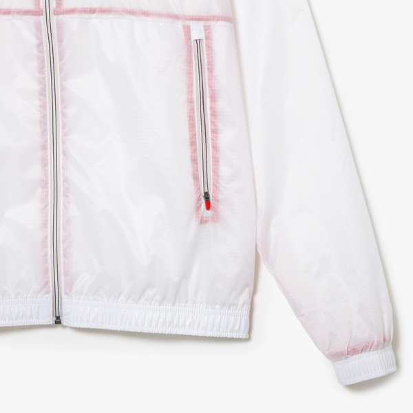 Lacoste Novak Djokovic Zip Jacket - White