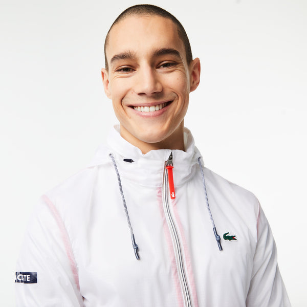 Lacoste Novak Djokovic Zip Jacket - White