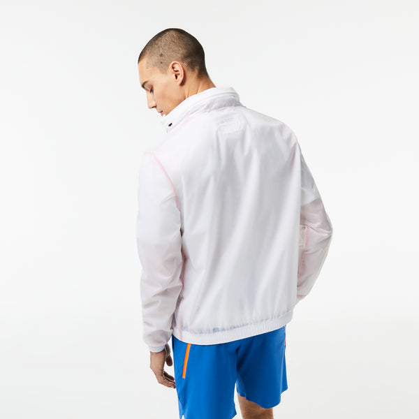 Lacoste Novak Djokovic Zip Jacket - White