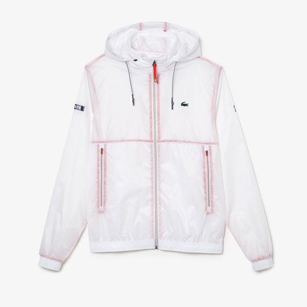 Lacoste Novak Djokovic Zip Jacket - White