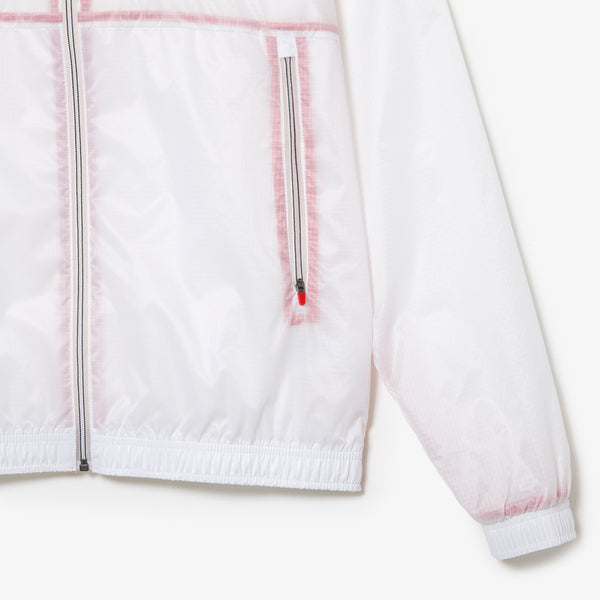 Lacoste Novak Djokovic Zip Jacket - White