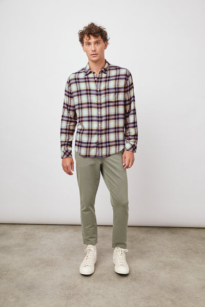 Rails Men's Brushed Lennox L/S - Sycamore Camp