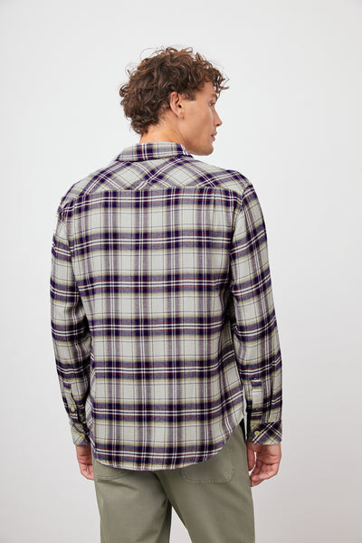 Rails Men's Brushed Lennox L/S - Sycamore Camp