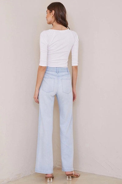 bella dahl Harlow 70s Jean in Vista Wash