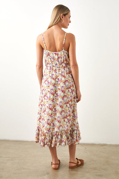 Rails Frida Spaghetti Strap Rayon Dress in Fleur