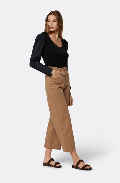 Joie Nadine Long Sleeve T-Shirt in Caviar