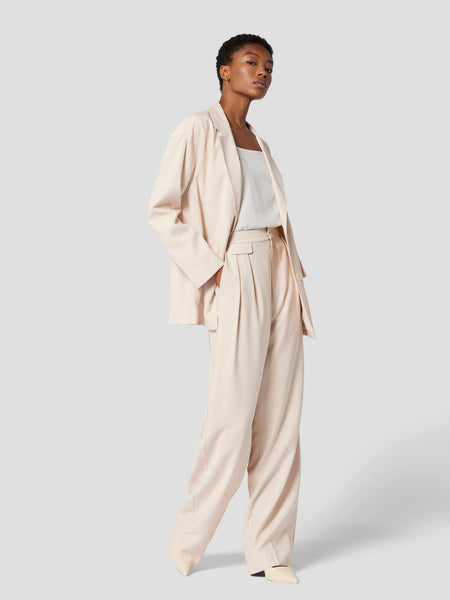 EQUIPMENT Aria Relaxed Jacket in Shifting Sand