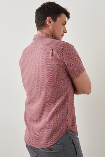 Rails Men's Carson S/S Shirt - Fresco Navy Blaze