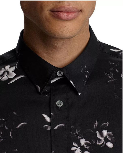 John Varvatos STEVIE L/S SHIRT Plum Wood
