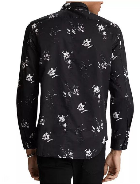 John Varvatos STEVIE L/S SHIRT Plum Wood