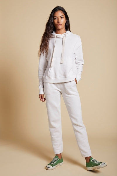 Velvet Ojai Organic Fleece Hoodie in Beach