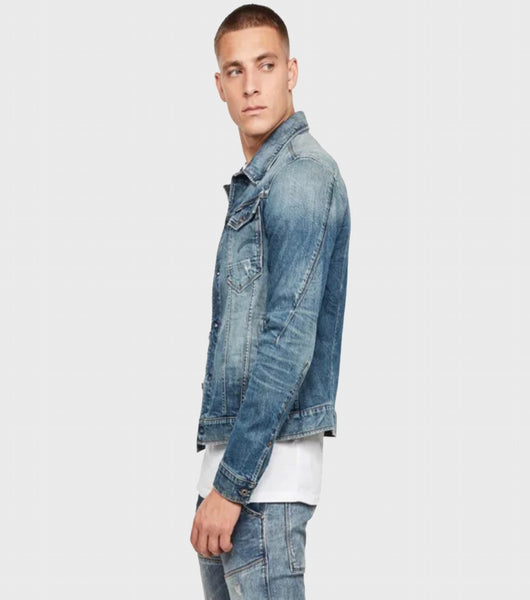 G-STAR Arc 3D Slim Jacket - Antic Faded Royal Blue