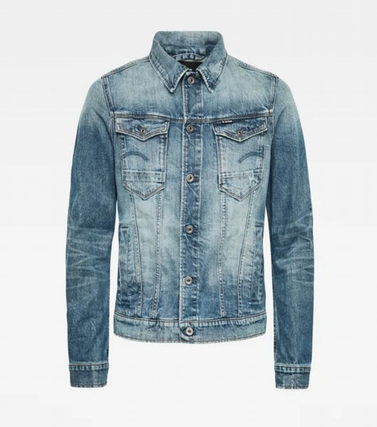 G-STAR Arc 3D Slim Jacket - Antic Faded Royal Blue