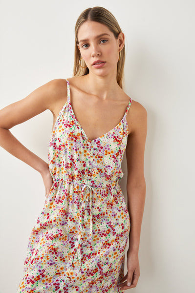 Rails Frida Spaghetti Strap Rayon Dress in Fleur