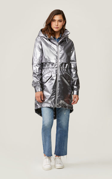 Soia & Kyo Desiree Long Rainwear Coat with Hood
