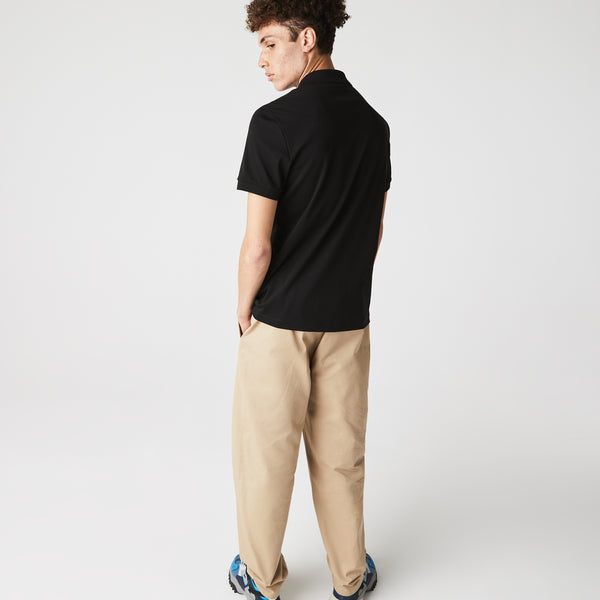 Lacoste Regular Fit Pima Cotton Polo - Black