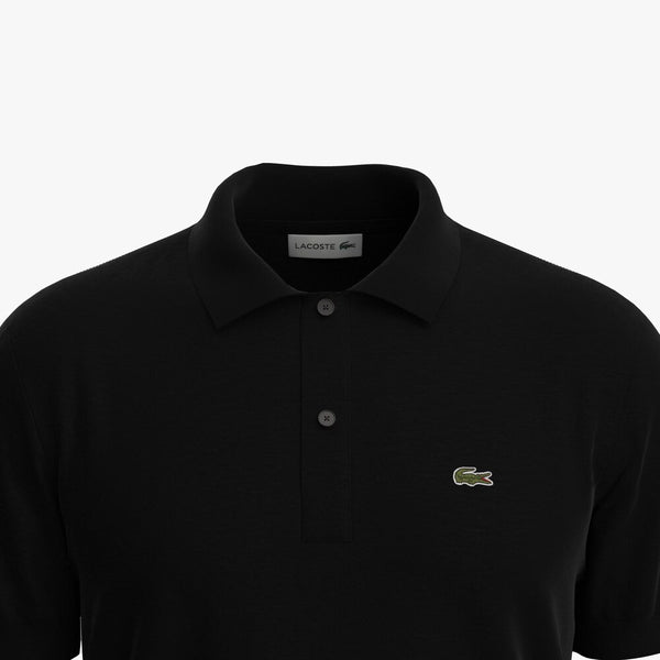 Lacoste Regular Fit Pima Cotton Polo - Black