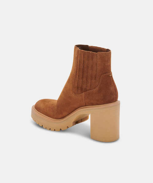Dolce Vita Caster Boot - Camel Suede