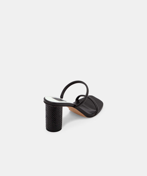 Dolce Vita Noles 2 strap heel in onyx
