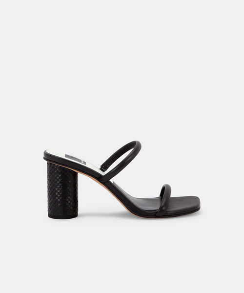 Dolce Vita Noles 2 strap heel in onyx