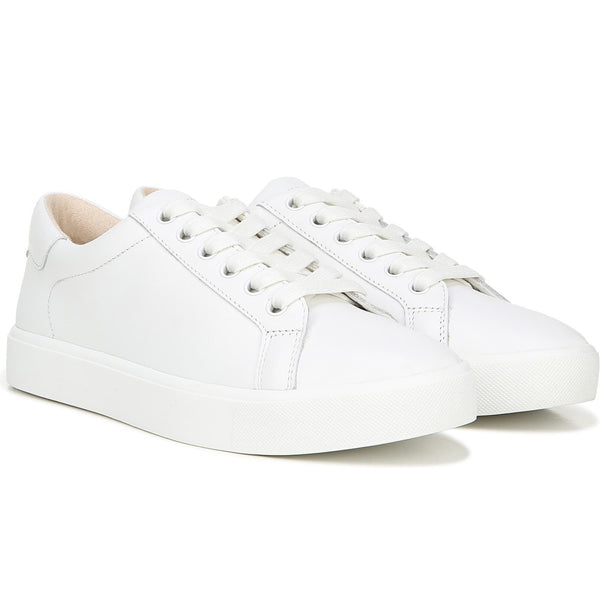 Sam Edelman Ethyl Leather Laceup Sneaker White