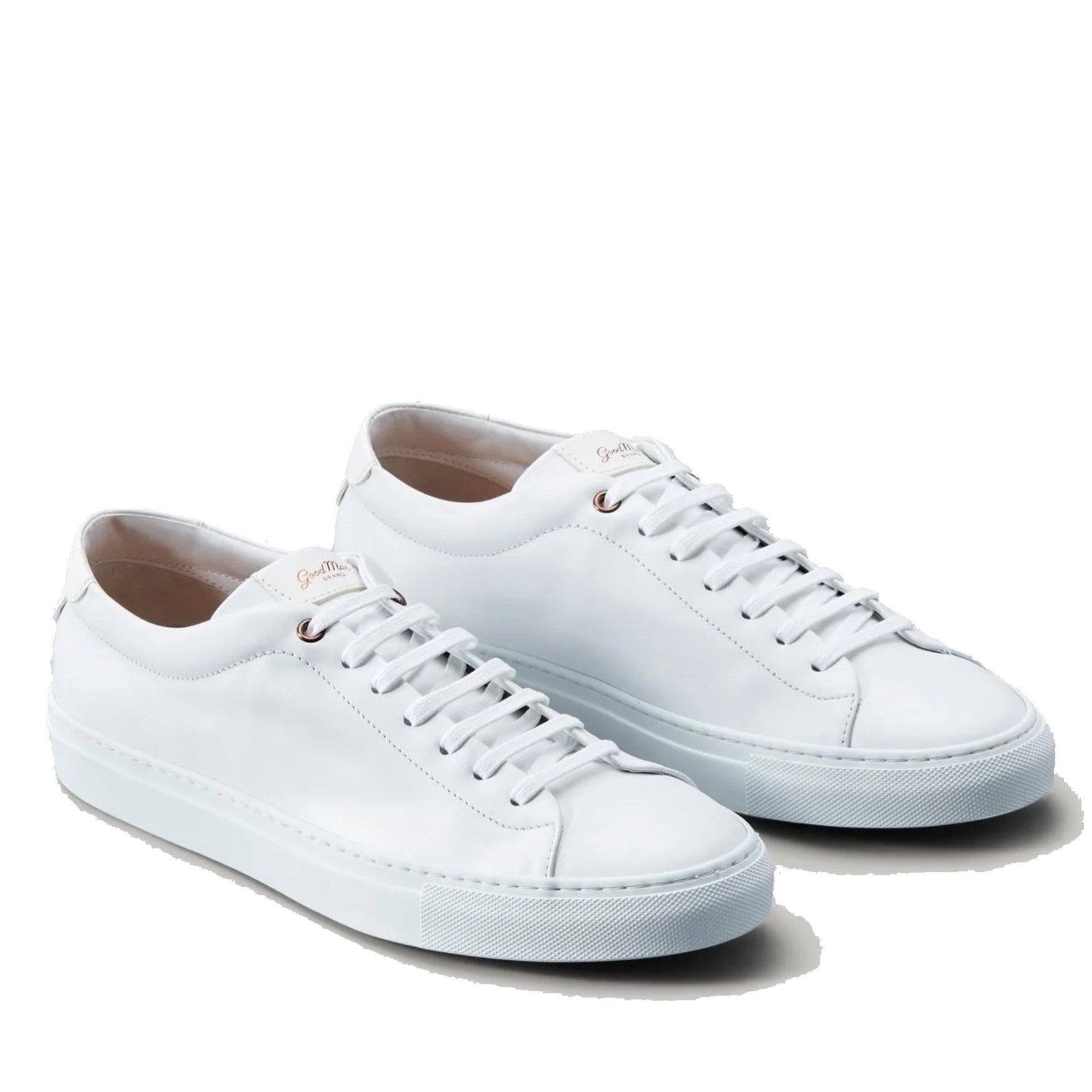 Good Man Brand Edge White Leather Casual Sneaker Shoes Low Top Men\'s Size 12 The white sneaker to go the distance… On the streets. And in  main image 4