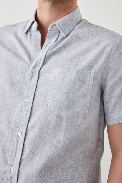 Rails Men's Fairfax S/S Shirt - Amazon Sun Blue