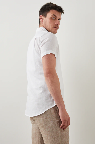 Rails Men's Fairfax S/S Shirt - White