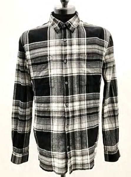 John Varvatos Cole Regular Fit LS Shirt - Black