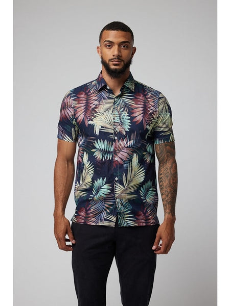 Good Man Brand Big On-Point S/S Shirt - Botanical Ferns