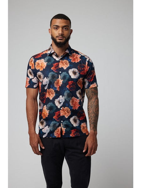 Good Man Brand Big On-Point S/S Shirt - Photoreal Floral