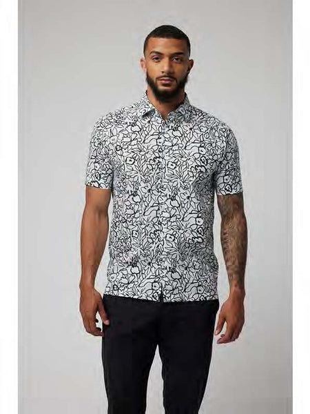 Good Man Brand Big On-Point S/S Shirt - Marker Floral