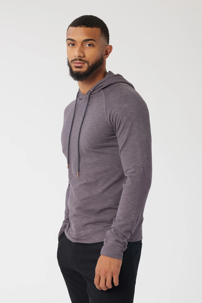 Good Man Brand LS Hoodie Soft Slub - Magnet