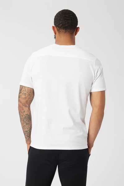 Good Man Brand Premium Jersey Victory V-Notch Tee - White