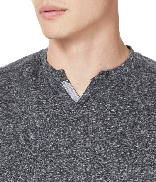 Good Man Brand SS Victory V-Notch Tee Charcoal Heather