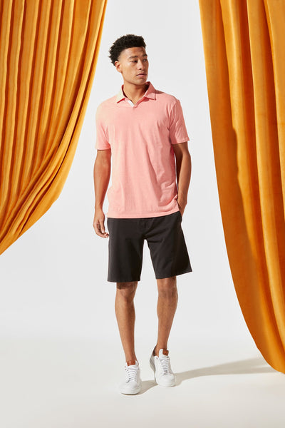 Good Man Brand PREMIUM HEATHER POLO - Hibiscus Heather