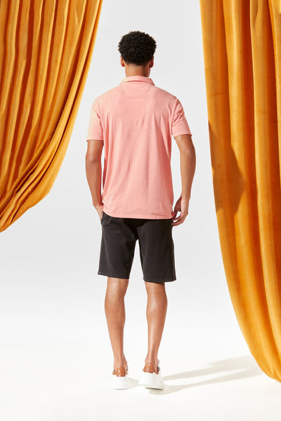 Good Man Brand PREMIUM HEATHER POLO - Hibiscus Heather