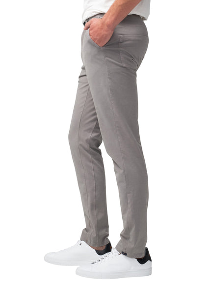 Good Man Brand Flex Pro Jersey Forward 5 Pocket Pant - Frost Grey