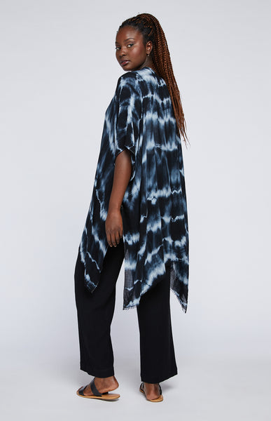 Gentle Fawn Rosabelle Cover-Up in Black Tie Dye