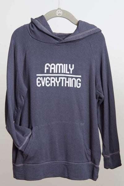 goodhYOUman Mini Eli Family Everything tee in india ink