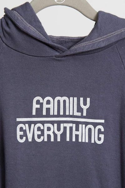 goodhYOUman Mini Eli Family Everything tee in india ink