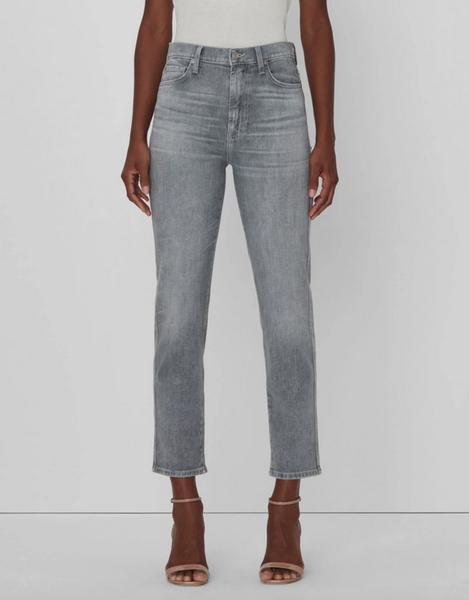 7 For All Mankind High Waist Cropped Straight In LHB