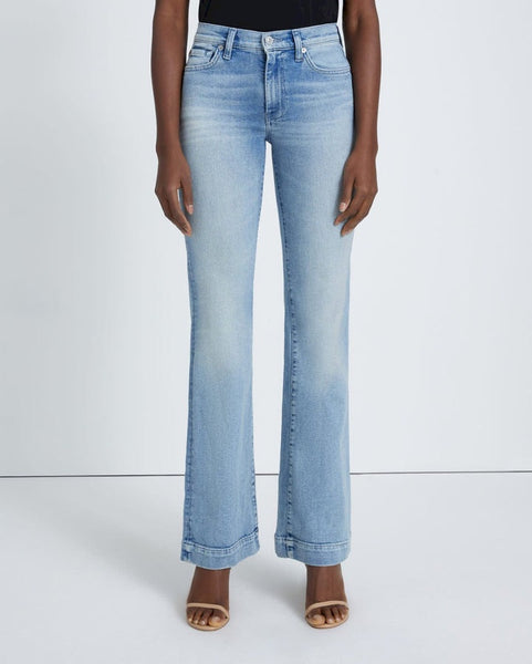 7 For All Mankind Dojo Wide Leg Jean in ILA