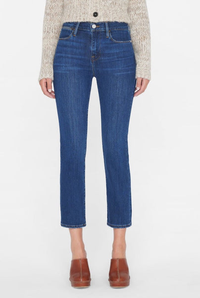 FRAME Le High Straight Jean in Majesty