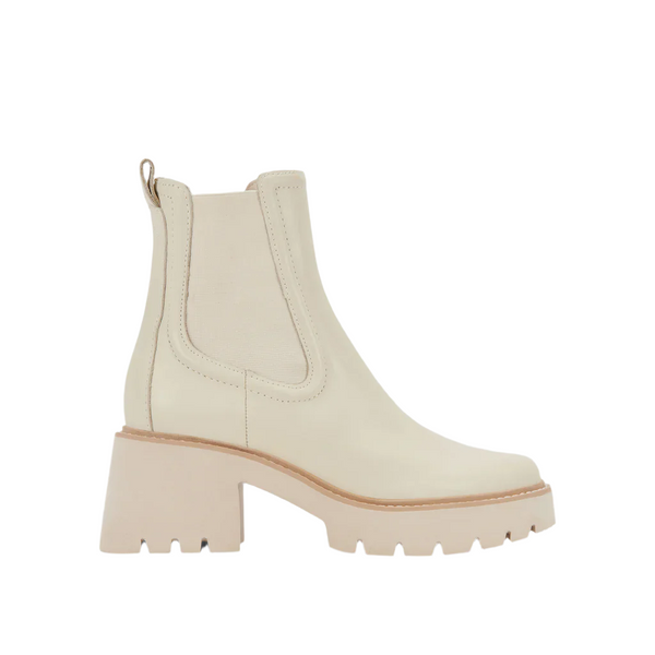 Dolce Vita HawkH20 Waterproof Chunky Ivory Leather Boot