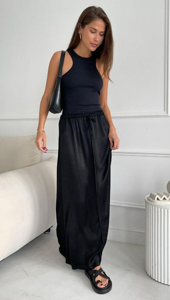 Charli Phoebe Skirt in Black