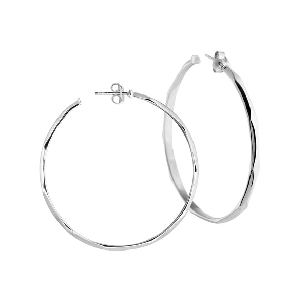LOLO Valencia Sterling Silver Hoops