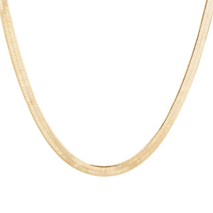 LOLO Herringbone 18K Gold Filled 16" Necklace